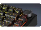 Aula Wireless Gaming Mechanical Keyboard F75HE Black King Magnetic Switch Black Contour Bluetooth or USB безжична  снимка №3