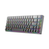 White Shark White Shark геймърска механична клавиатура Gaming Mechanical Keyboard NUNCHAKU - Red Switches (English US), Grey NUNCHAKU-G-US-RED.SW NEW снимка №3 White Shark White Shark геймърска механична клавиатура Gaming Mechanical Keyboard NUNCHAKU - Red Switches (English US), Grey NUNCHAKU-G-US-RED.SW NEW снимка №3