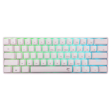 компютърни клавиатури White Shark White Shark геймърска механична клавиатура Gaming Mechanical Keyboard SHINOBI 2 - YUSYA 5P Blue Switches (English US), White SHINOBI-2-W-US-BLUE.SW NEW