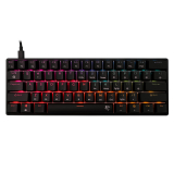 компютърни клавиатури White Shark White Shark геймърска механична клавиатура Gaming Mechanical Keyboard SHINOBI 2 - YUSYA 5P Red Switches (English US), Black SHINOBI-2-B-US-RED.SW NEW