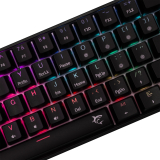 White Shark White Shark геймърска механична клавиатура Gaming Mechanical Keyboard SHINOBI 2 - YUSYA 5P Red Switches (English US), Black SHINOBI-2-B-US-RED.SW NEW снимка №2 White Shark White Shark геймърска механична клавиатура Gaming Mechanical Keyboard SHINOBI 2 - YUSYA 5P Red Switches (English US), Black SHINOBI-2-B-US-RED.SW NEW снимка №2