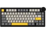 Ajazz Gaming Mechanical Keyboard AK820 V2 Arctic Isle Magnetic Switch US Black Gray Yellow USB мултимедийна  снимка №3