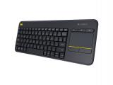 Logitech Wireless Touch Keyboard K400 Plus 920-007145 USB безжична  мултимедийна  Цена и описание.