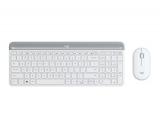 Logitech Slim Wireless Keyboard and Mouse Combo MK470 White USB безжична мултимедийна комплект с мишка снимка №2 Logitech Slim Wireless Keyboard and Mouse Combo MK470 White USB безжична мултимедийна комплект с мишка снимка №2