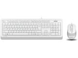 A4Tech Fstyler F1010 White Combo keyboard mouse USB мултимедийна комплект с мишка снимка №2 A4Tech Fstyler F1010 White Combo keyboard mouse USB мултимедийна комплект с мишка снимка №2