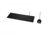 Описание и цена на клавиатура за компютър Hama Cortino Keyboard/Mouse Set, cabled, Black 