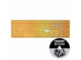 Ducky Mechanical Keyboard One 3 Yellow Full-Size, Cherry MX Clear USB мултимедийна  снимка №2
