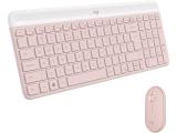 Описание и цена на клавиатура за компютър Logitech Slim Wireless Keyboard and Mouse Combo MK470 ROSE 920-011322
