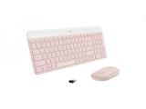 Logitech Slim Wireless Keyboard and Mouse Combo MK470 ROSE 920-011322 USB безжична мултимедийна комплект с мишка снимка №3 Logitech Slim Wireless Keyboard and Mouse Combo MK470 ROSE 920-011322 USB безжична мултимедийна комплект с мишка снимка №3