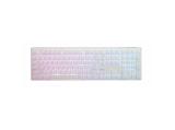 Цена за Ducky Mechanical Keyboard One 3 Pure White Full Size Hotswap Cherry MX Clear, RGB, PBT Keycaps - USB