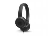Описание и цена на жични JBL Headphones on-ear T500, Black 