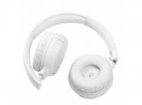 JBL Headphones on-ear T510BT, White снимка №3
