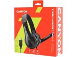 Canyon Lightweight PC headset with microphone and USB CNS-CHSU1B снимка №4