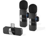 Описание и цена на безжичен BOYA Безжична микрофонна система с ревер USB-C BY-V20 
