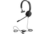Описание и цена на жични Jabra On-Ear Headset EVOLVE 20 MS Mono 