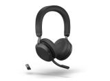 Описание и цена на безжични Jabra EVOLVE2 75 слушалки, Bluetooth, UC, АNC, Link380, USB-C 