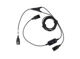 Axtel Учебен кабел AXC-YMute – QD към 2xQD » за слушалки