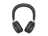 Описание и цена на безжични Jabra Evolve2 75, USB-C, USB-A, зарядна стойка, черни 