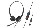 Описание и цена на жични Tellur Voice 320 стерео слушалки, USB-A/C