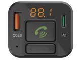 Hama FM Трансмитер, Блутут функция, Хендсфри, 1xUSB-C, 1xUSB-A снимка №2