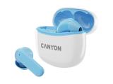 Описание и цена на безжични (in-ear) Canyon Headset TWS-5 Blue (CNS-TWS5BL) 