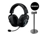 Описание и цена на жични Logitech PRO X + headset stand 991-000358 