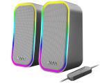 Marvo Gaming Speakers 2.0 6W Havoc 20 Grey снимка №2 Marvo Gaming Speakers 2.0 6W Havoc 20 Grey снимка №2