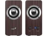 Genius Speakers 2.0 SP-HF400 10W RMS Dark Brown снимка №2 Genius Speakers 2.0 SP-HF400 10W RMS Dark Brown снимка №2