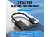 Vention външна звукова карта USB Sound card - CDYB0 снимка №5 Vention външна звукова карта USB Sound card - CDYB0 снимка №5