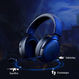 MCHOSE MCHOSE безжични геймърски слушалки Wireless Gaming Headphones - V9 Pro Icy White - Bluetooth , 2.4G HW-V9-5 NEW снимка №6