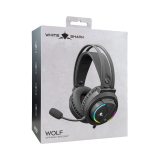 White Shark White Shark безжични геймърски слушалки Gaming Headphones WOLF - 50mm, PS4, Black WOLF NEW снимка №6 White Shark White Shark безжични геймърски слушалки Gaming Headphones WOLF - 50mm, PS4, Black WOLF NEW снимка №6