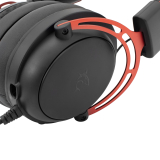 White Shark White Shark геймърски слушалки Gaming Headphones GORILLA BLACK/RED - 53mm, Stereo 2.0 GORILLA-BLACK/RED NEW снимка №4 White Shark White Shark геймърски слушалки Gaming Headphones GORILLA BLACK/RED - 53mm, Stereo 2.0 GORILLA-BLACK/RED NEW снимка №4