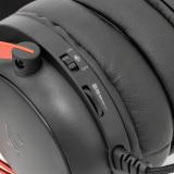 White Shark White Shark геймърски слушалки Gaming Headphones GORILLA BLACK/RED - 53mm, Stereo 2.0 GORILLA-BLACK/RED NEW снимка №5 White Shark White Shark геймърски слушалки Gaming Headphones GORILLA BLACK/RED - 53mm, Stereo 2.0 GORILLA-BLACK/RED NEW снимка №5