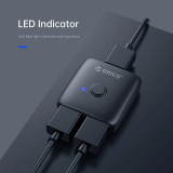 Orico Orico Разклонител превключвател HDMI 2.0 Switcher/Splitter 2-Port Bi-Direction 4K Black - HS2-A1-BK-EP HS2-A1-BK-EP NEW снимка №5 Orico Orico Разклонител превключвател HDMI 2.0 Switcher/Splitter 2-Port Bi-Direction 4K Black - HS2-A1-BK-EP HS2-A1-BK-EP NEW снимка №5