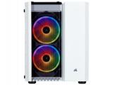 Corsair Crystal Series 280X RGB Tempered Glass - White Middle Tower Micro ATX снимка №2
