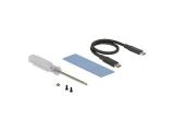 DeLock External Enclosure for M.2 NVMe PCIe SSD Кутии за дискове M.2 NVMe снимка №2