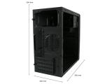 LC-Power 2015MB Middle Tower Micro ATX снимка №4