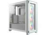 Middle Tower Corsair iCUE 4000X RGB Tempered Glass - White Middle Tower Corsair iCUE 4000X RGB Tempered Glass - White