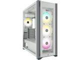 Описание и цена на Компютърна кутия Big Tower Corsair iCUE 7000X RGB Tempered Glass Full-Tower ATX PC Case - White ATX