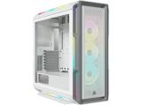 Описание и цена на Компютърна кутия Middle Tower Corsair iCUE 5000T RGB Tempered Glass White ATX