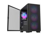 Montech AIR 100 ARGB TG Black Middle Tower Micro ATX снимка №2 Montech AIR 100 ARGB TG Black Middle Tower Micro ATX снимка №2