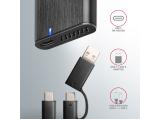 Axagon EEM2-SB2 SuperSpeed+ USB-C - M.2 NVMe & SATA SSD RAW box Кутии за дискове M.2 (SATA / NVMe) снимка №6 Axagon EEM2-SB2 SuperSpeed+ USB-C - M.2 NVMe & SATA SSD RAW box Кутии за дискове M.2 (SATA / NVMe) снимка №6