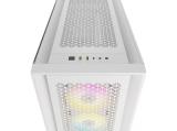 Corsair iCUE 5000D RGB Airflow True White Middle Tower E-ATX снимка №5