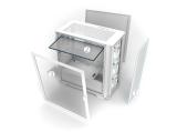 Montech AIR 100 ARGB TG Whtie Middle Tower Micro ATX снимка №6 Montech AIR 100 ARGB TG Whtie Middle Tower Micro ATX снимка №6