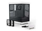 HYTE Y40 Tempered Glass White Middle Tower ATX снимка №2
