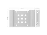 Orico Адаптер SSD/HDD bracket 2.5/3.5->5.25 AC52535-1S-SV Accessories Case Accessories снимка №3 Orico Адаптер SSD/HDD bracket 2.5/3.5->5.25 AC52535-1S-SV Accessories Case Accessories снимка №3