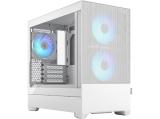 Описание и цена на Компютърна кутия Middle Tower Fractal Design Pop Mini Air RGB White TG Clear FD-C-POR1M-01 Micro ATX