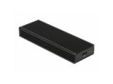 Кутии за дискове DeLock External case for M.2 NVMe PCIe or SATA SSD, USB-C 3.2 Gen 2