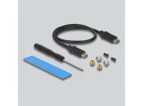 DeLock External case for M.2 NVMe PCIe or SATA SSD, USB-C 3.2 Gen 2 Кутии за дискове M.2 (SATA / NVMe) снимка №4 DeLock External case for M.2 NVMe PCIe or SATA SSD, USB-C 3.2 Gen 2 Кутии за дискове M.2 (SATA / NVMe) снимка №4