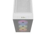 Corsair 3000D RGB AIRFLOW - White Middle Tower ATX снимка №5